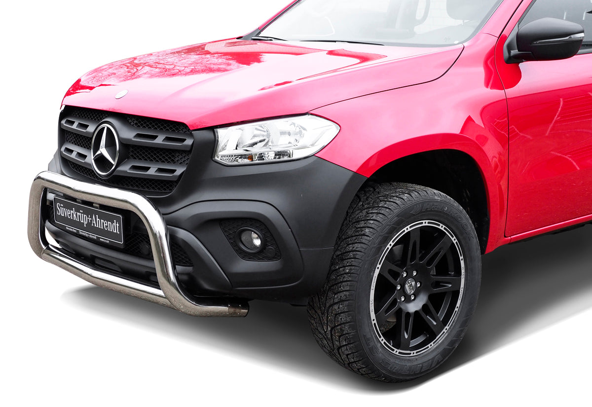 Stainless steel bullbar MB X-Class + EC type approval