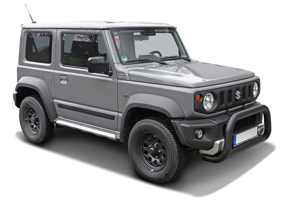 Black powder coated bullbar Suzuki Jimny GJ (07/2018-)