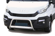Stainless steel frontbar suitable for Iveco Daily (2014-2018)