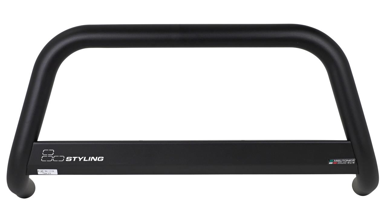 Misutonida - Black powder coated bullbar suitable for Citroen Jumper (2014-2023)