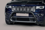 Black powdercoatet frontbar for Jeep Grand Cherokee WK (2015-2020)