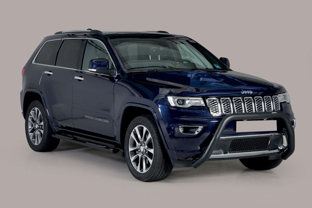 Black powdercoatet frontbar for Jeep Grand Cherokee WK (2015-2020)