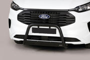Black front bumper guard Ø 63 mm fits Ford Transit Custom / Tourneo Custom (2024-)