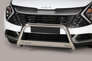 STAINLESS STEEL BULLBAR Ø 63 MM SUITABLE FOR KIA SPORTAGE (2022-)