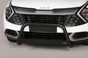 BLACK BULLBAR Ø 63 MM SUITABLE FOR KIA SPORTAGE (2022-)