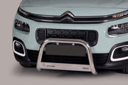 Stainless steel bullbar Ø 63 mm suitable for Citroen Berlingo (2018-)