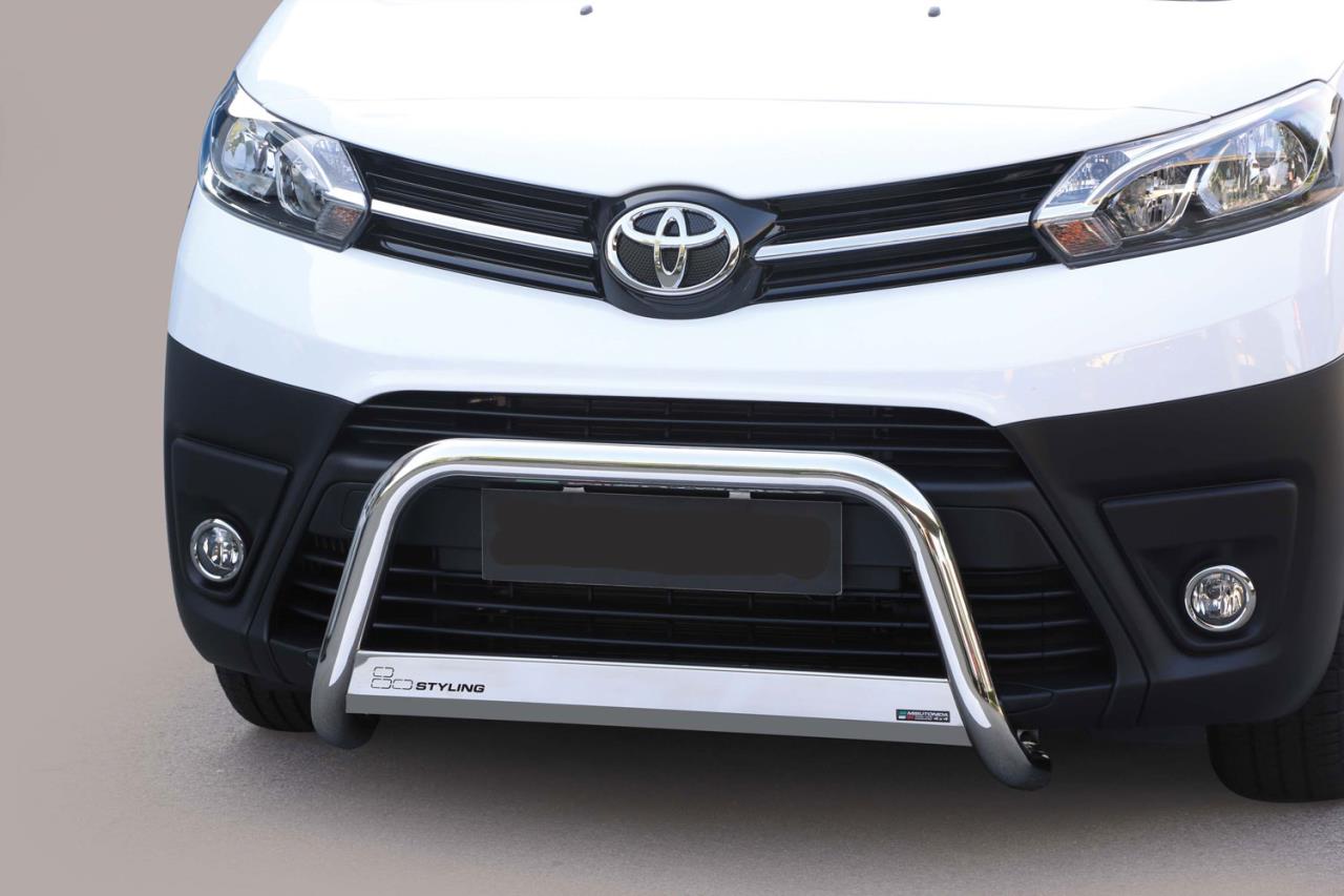 Misutonida RVS Bullbar Ø 63mm Toyota ProAce (2016-2023) Robuuste Voorbescherming