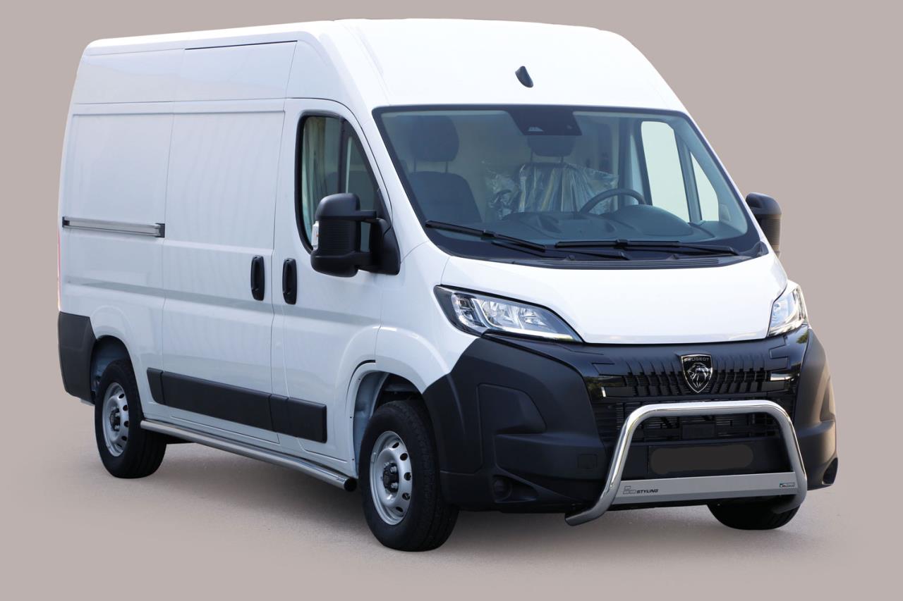 Misutonida Duurzame Roestvrijstalen Bullbar Voorbumper Peugeot Boxer (2024) Bestelwagen