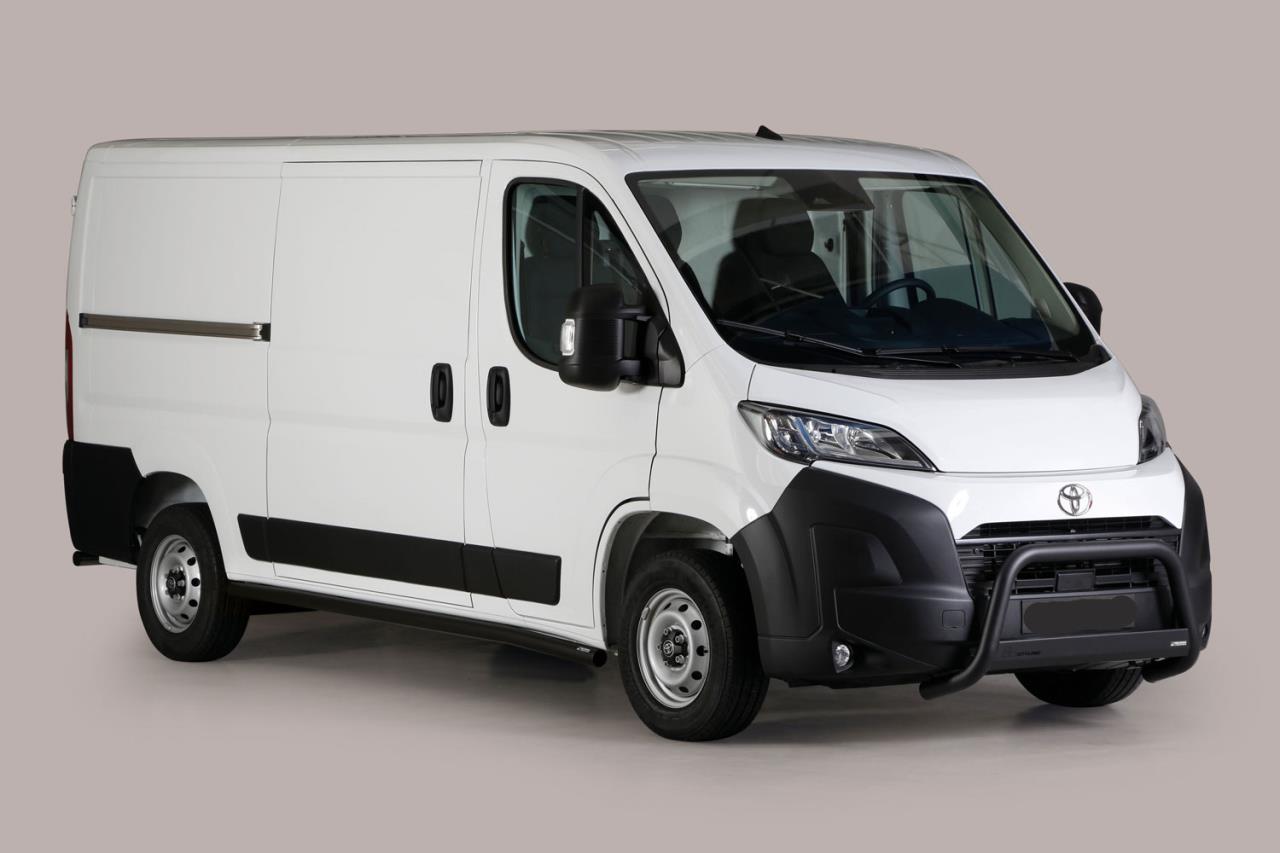 Black bullbar OE 63 mm suitable for Toyota ProAce Max (2024-)