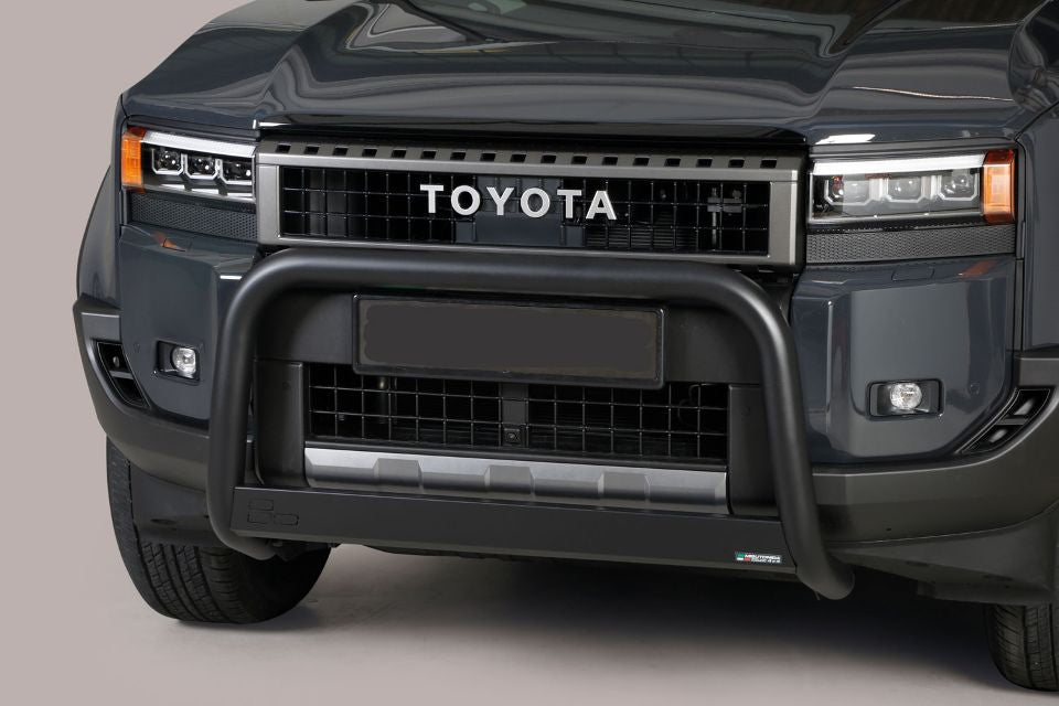 Black bullbar Ø 63 mm suitable for Toyota Landcruiser 250 (2024-)