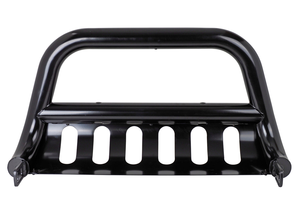 Black powder coated bullbar + skidplate Dodge Ram 1500