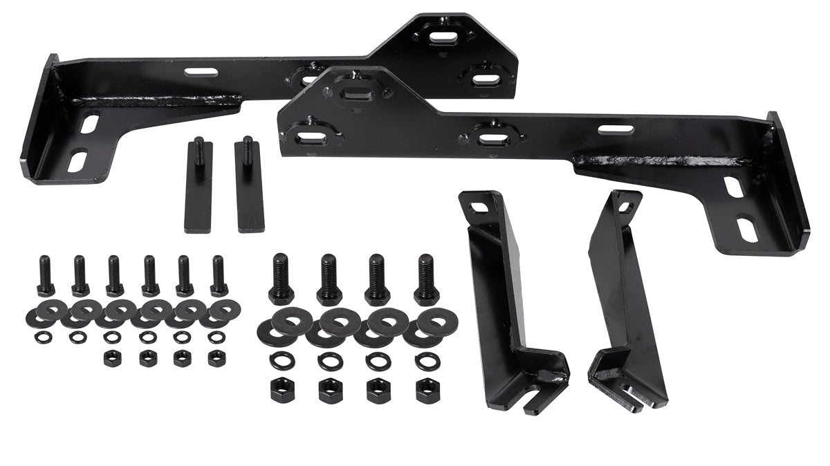 Black powder coated bullbar + skidplate Dodge Ram 1500