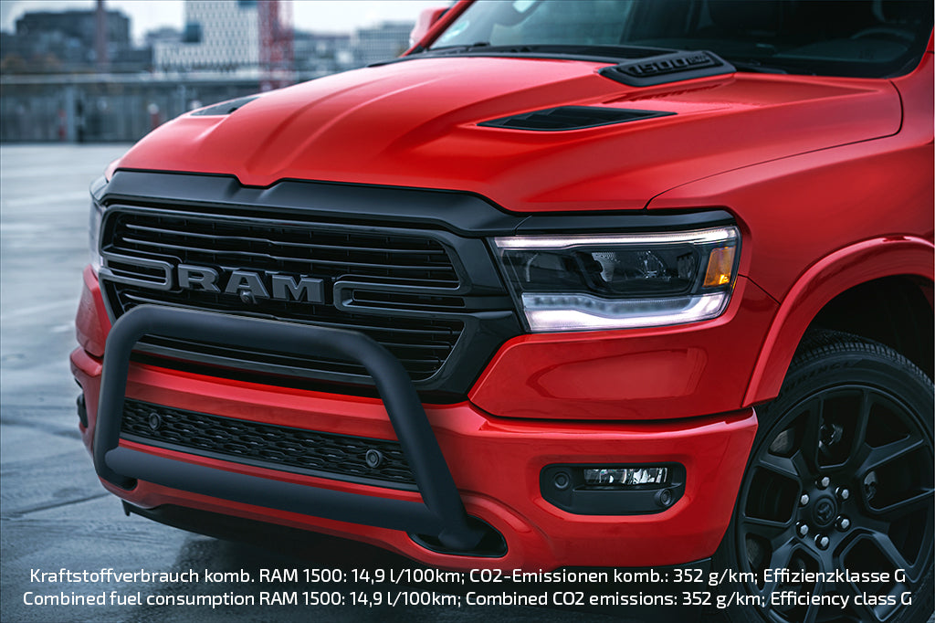 Bullbar zwart Dodge Ram (2019-2024)