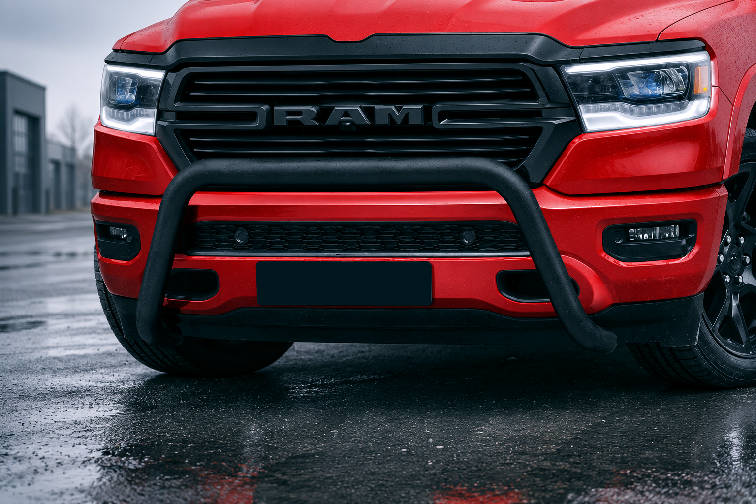Bullbar zwart Dodge Ram (2019-2024)