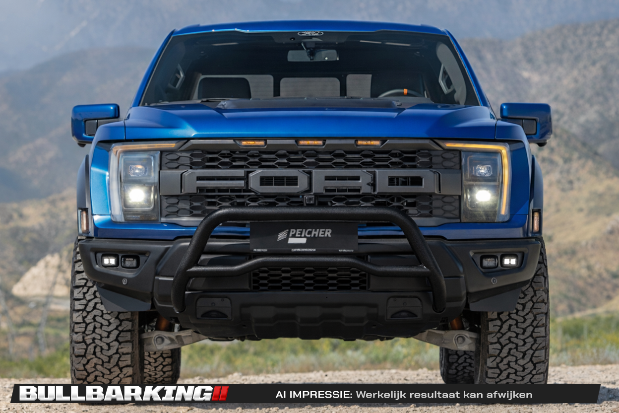 Bullbar zwart Ford F-150 Raptor (2021-)